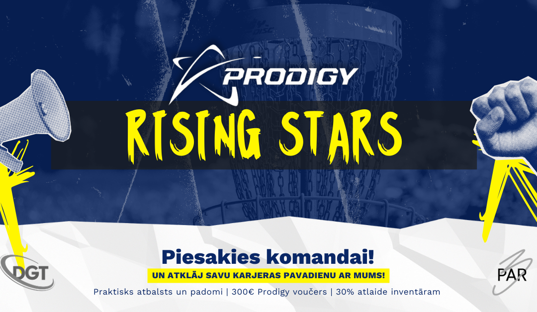 Prodigy/Par3 “Rising Stars”  jauno talantu attīstības programma